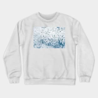 Hydrangea Flowers in Pastel Blue Tones Crewneck Sweatshirt